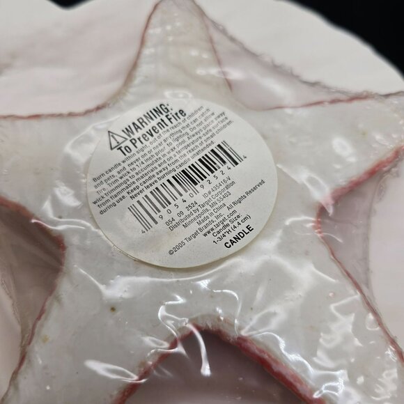 Starfish Candle & Ceramic Clam Shell Candle Holder Coastal Decor Gift DH1336 - Picture 4 of 6